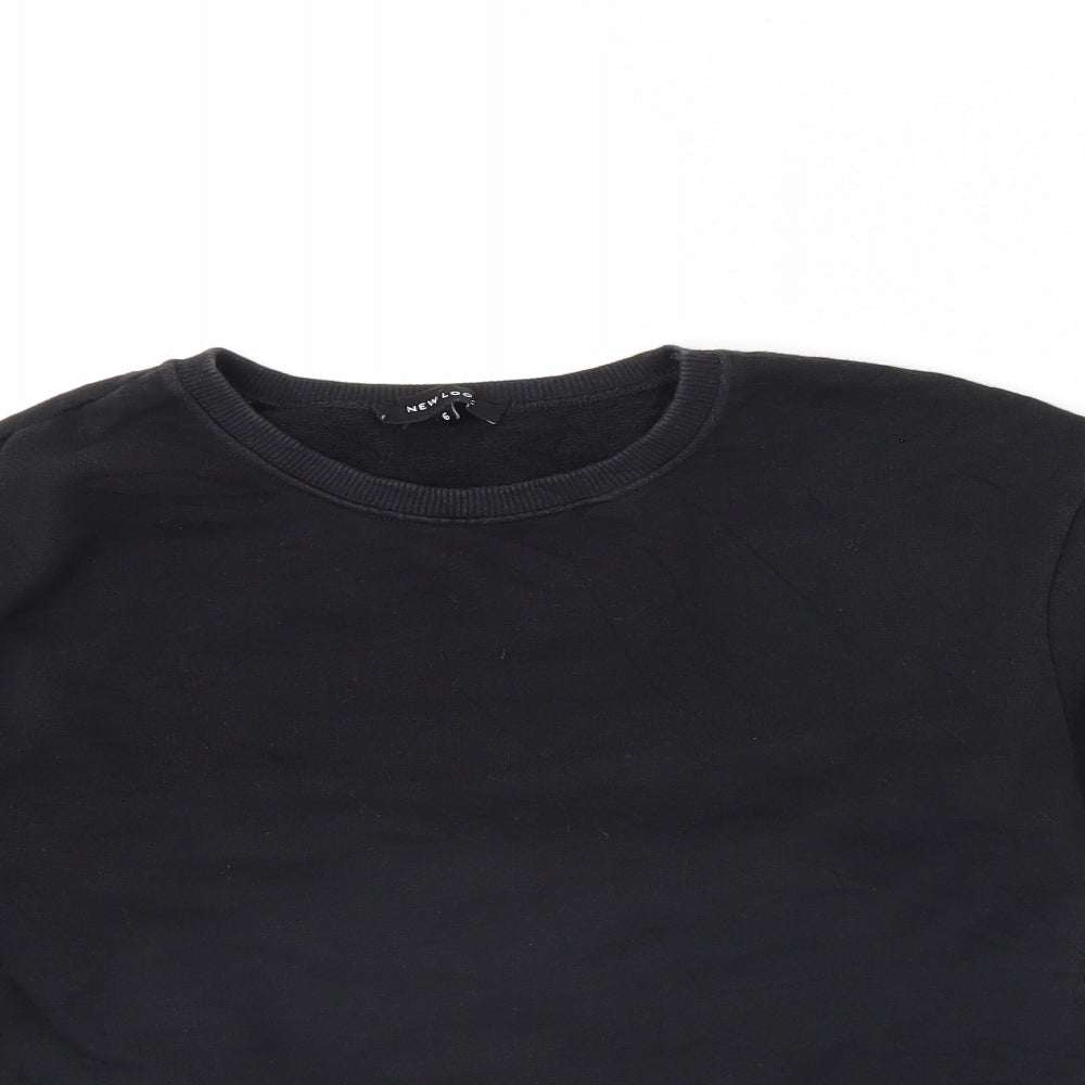 New Look Womens Black   Pullover Jumper Size 6