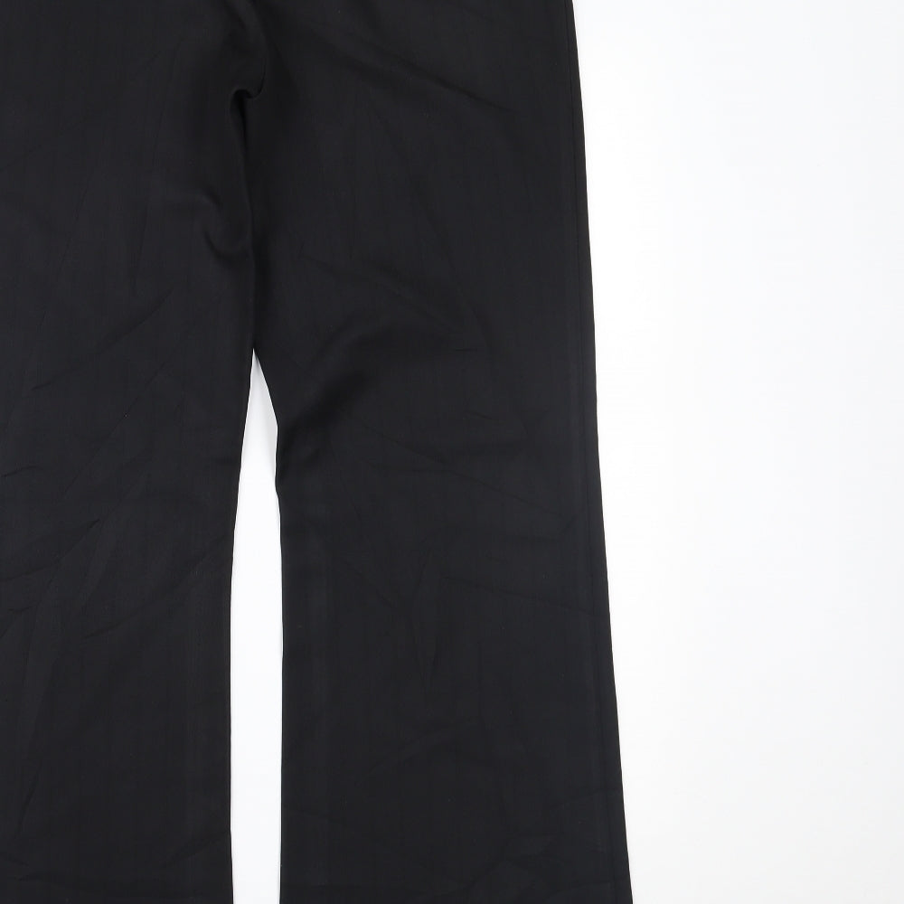F&F Womens Black   Trousers  Size 12 L28 in