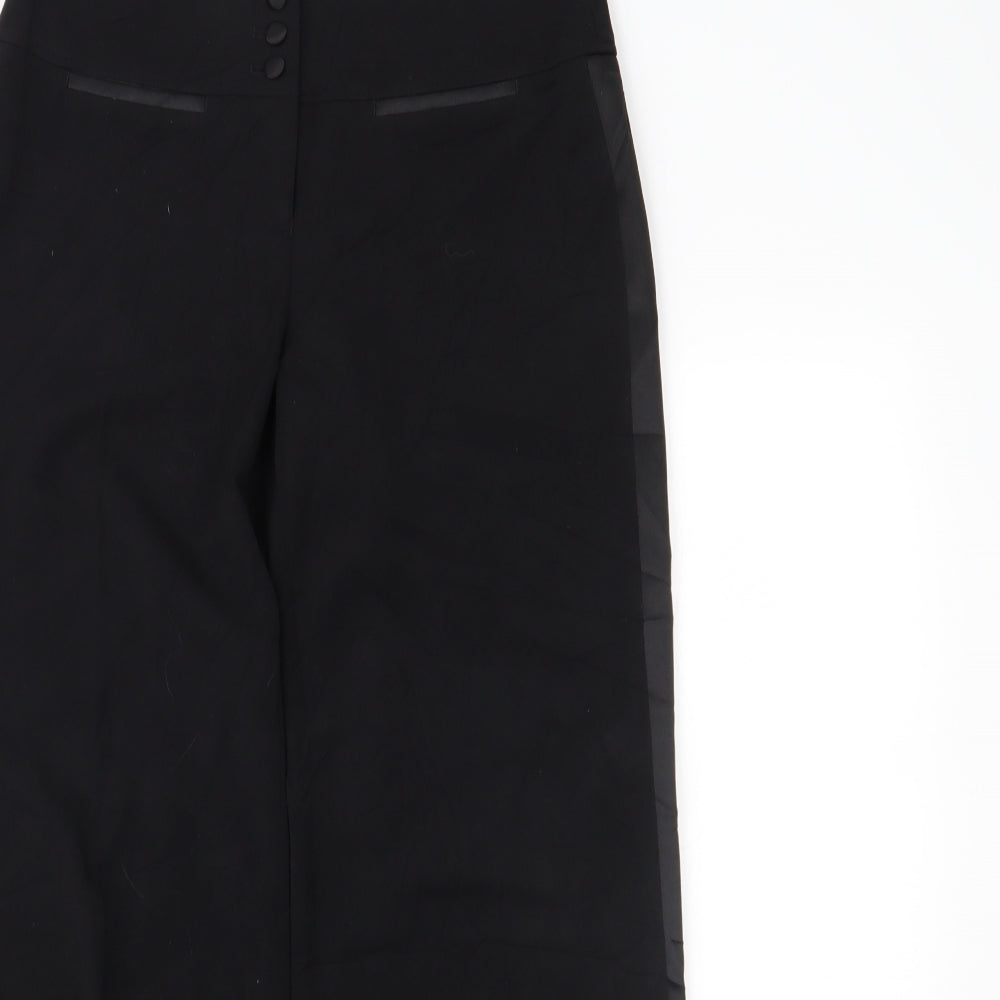 George Womens Black   Trousers  Size 10 L28 in