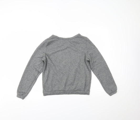 H&M Womens Grey   Basic Blouse Size M