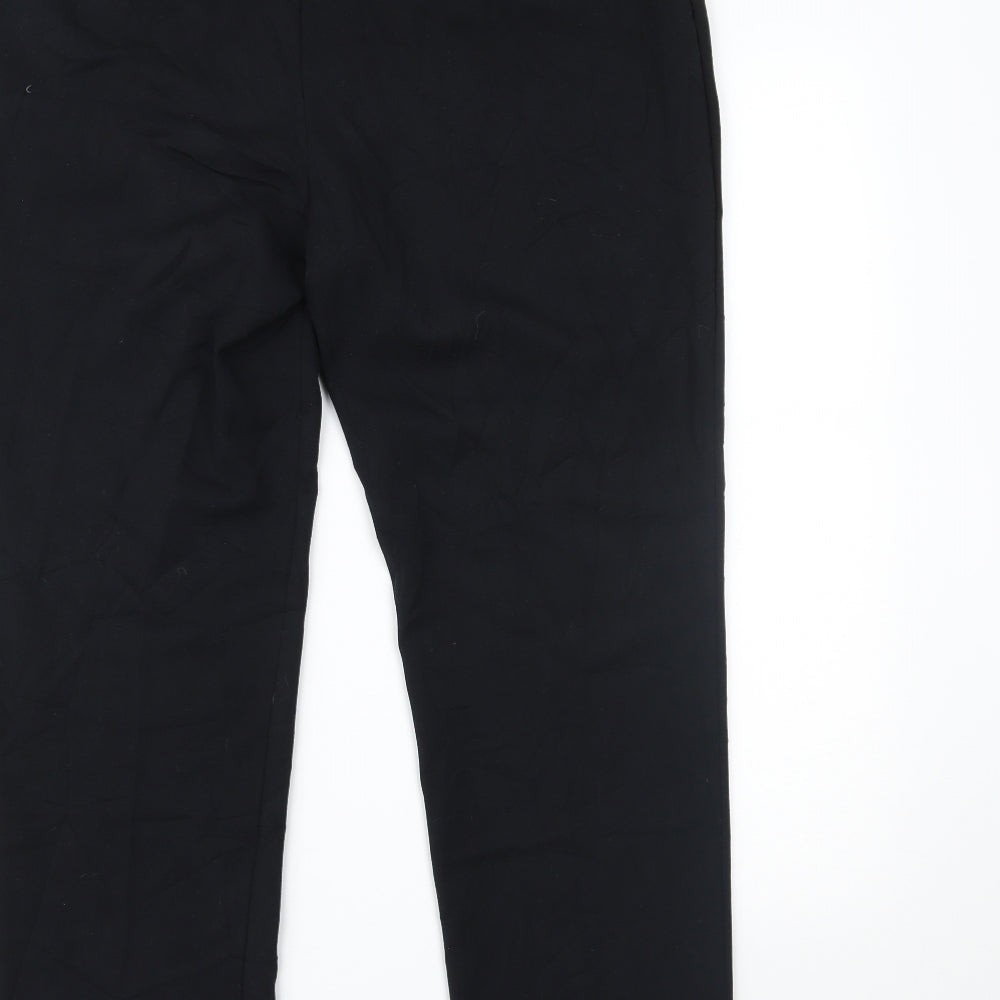 Marks and Spencer Womens Black   Trousers  Size 14 L24 in