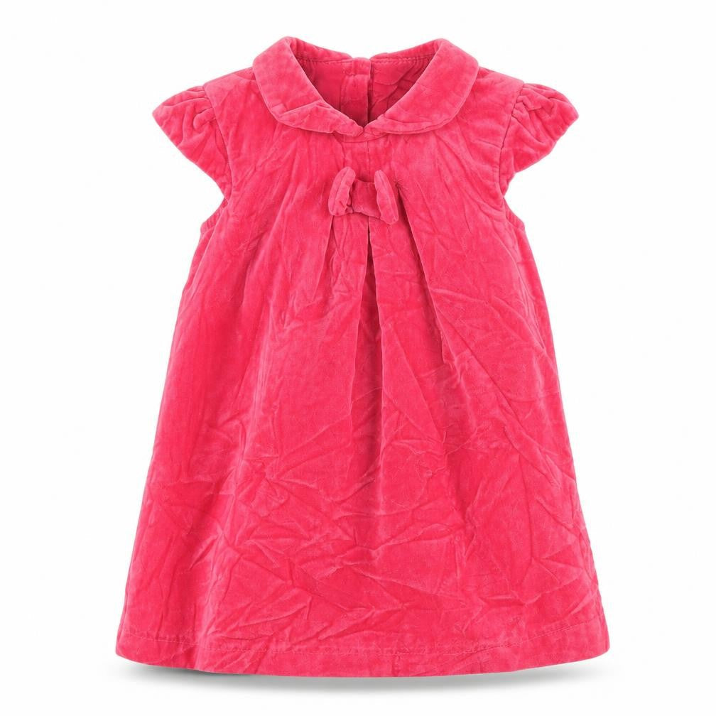 Front view of Mothercare Baby Pink Fit & Flare, size 6-9, Months
