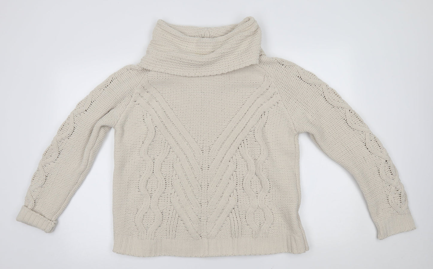 Matalan Womens Beige   Pullover Jumper Size L