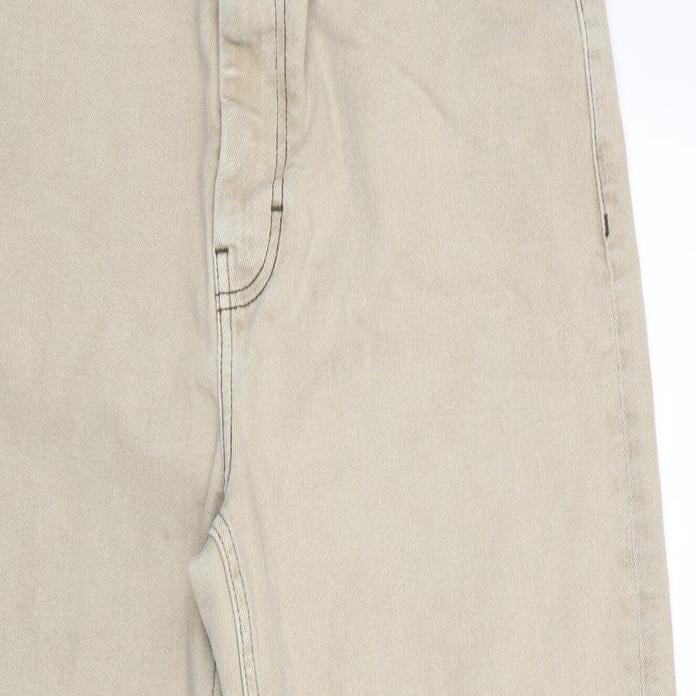 Preworn Mens Beige   Straight Jeans Size 36 L27 in