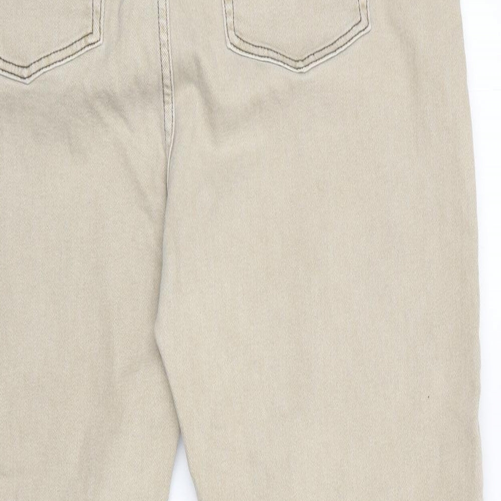 Preworn Mens Beige   Straight Jeans Size 36 L27 in