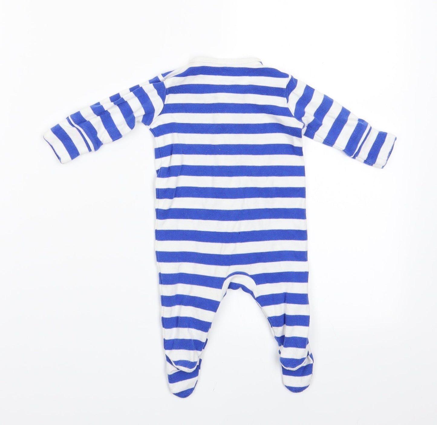 NEXT Boys Blue Striped   One-Piece Size 0-3 Months