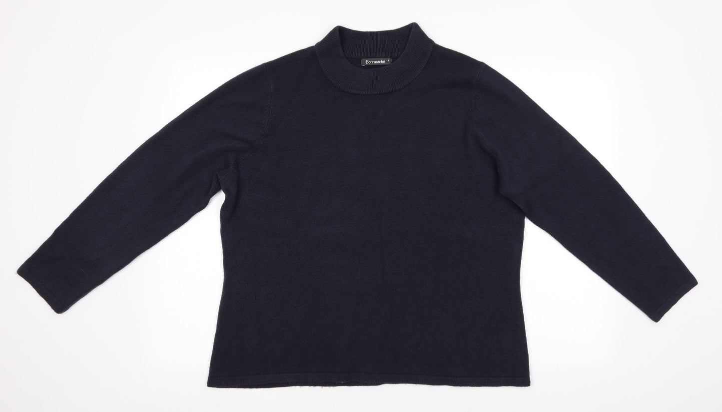 Bonmar Womens Blue   Pullover Jumper Size L