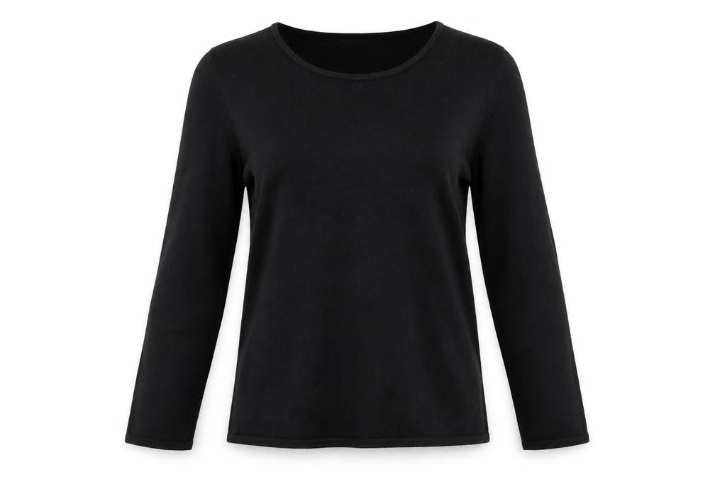 Bonmarché Womens Black Pullover Jumper Size L