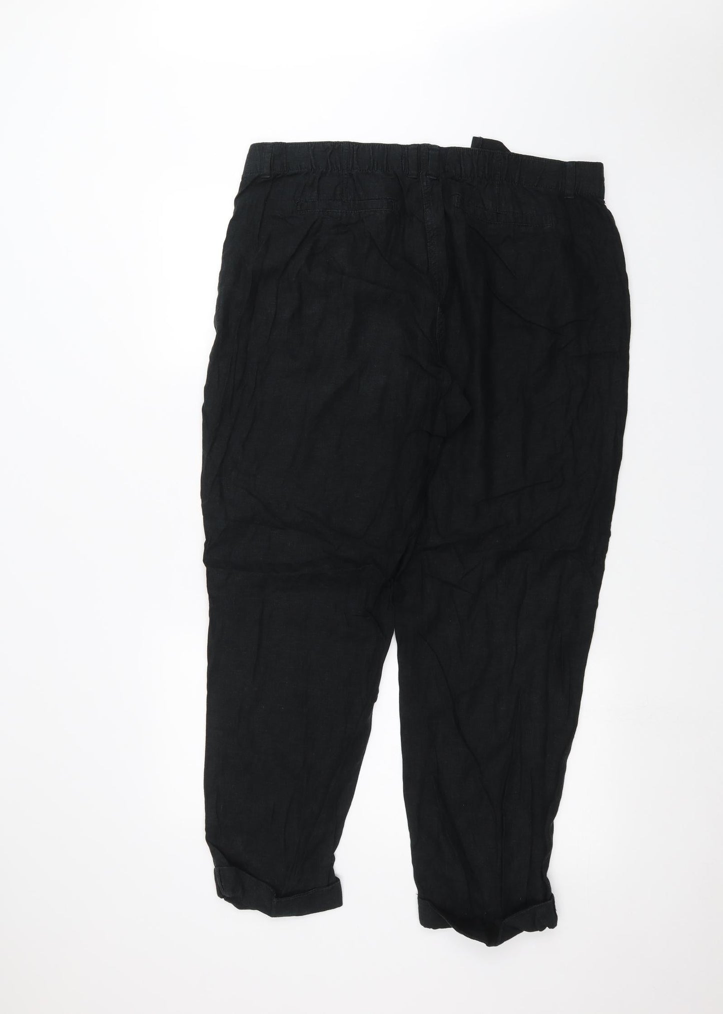 Marks and Spencer Womens Black   Trousers  Size 36 in L26 in