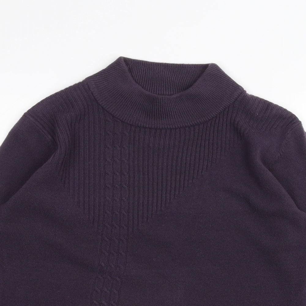 Klass Womens Purple   Pullover Jumper Size S