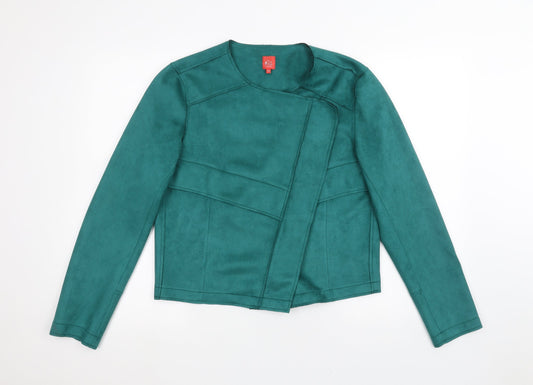 miss Womens Green   Jacket Coatigan Size 12