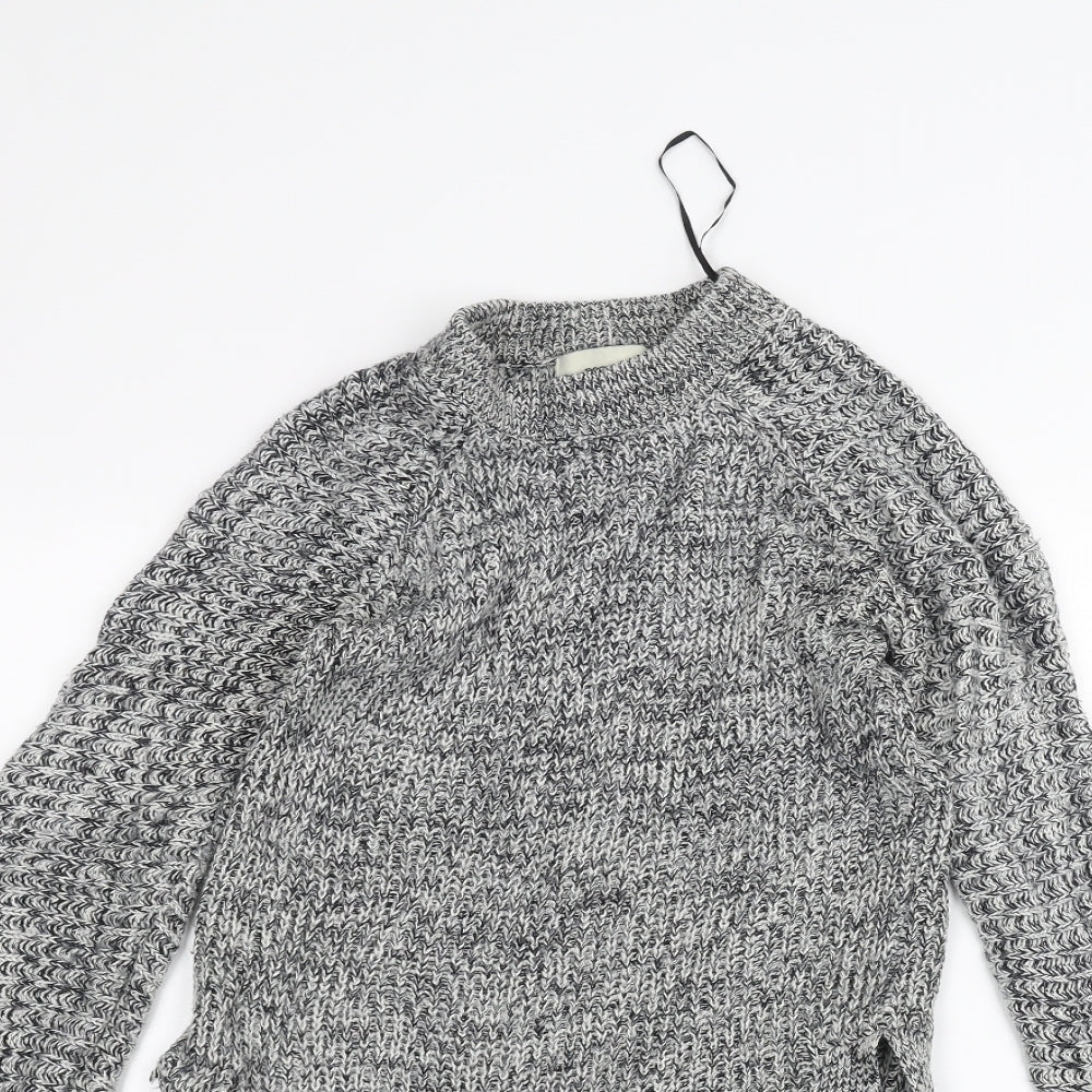 Papaya Womens Grey   Pullover Jumper Size S