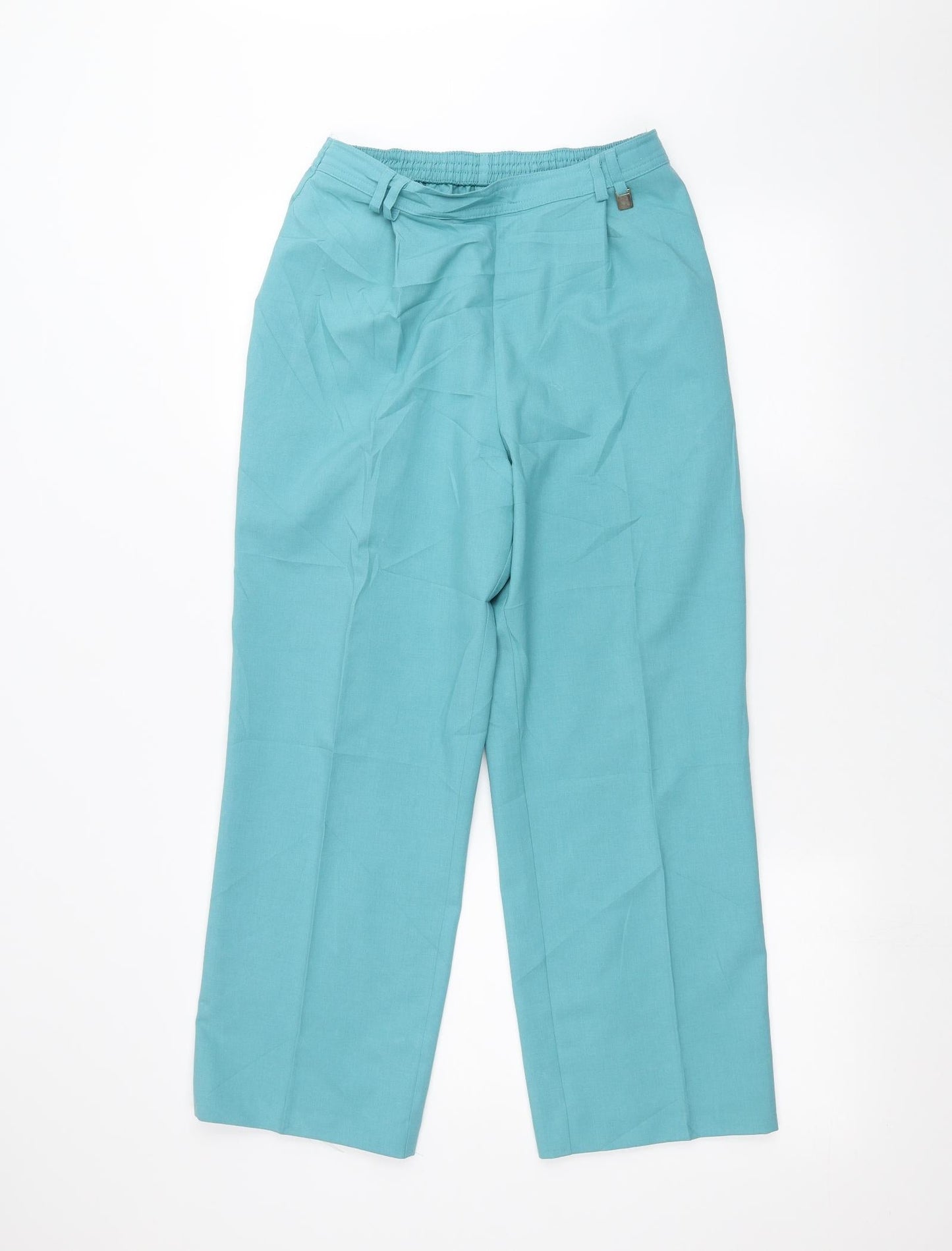 Marks and Spencer Womens Blue   Trousers  Size 10 L26 in