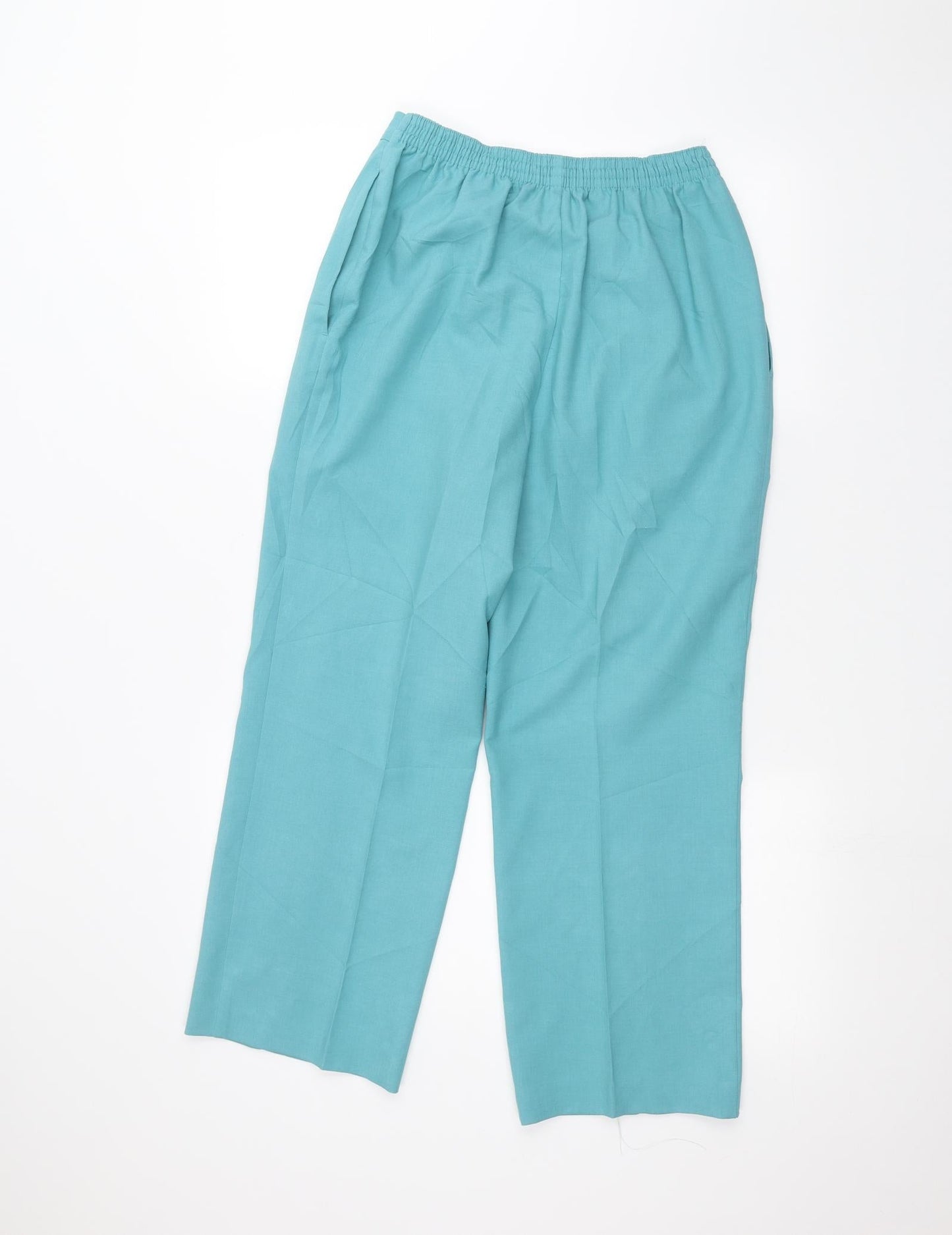 Marks and Spencer Womens Blue   Trousers  Size 10 L26 in