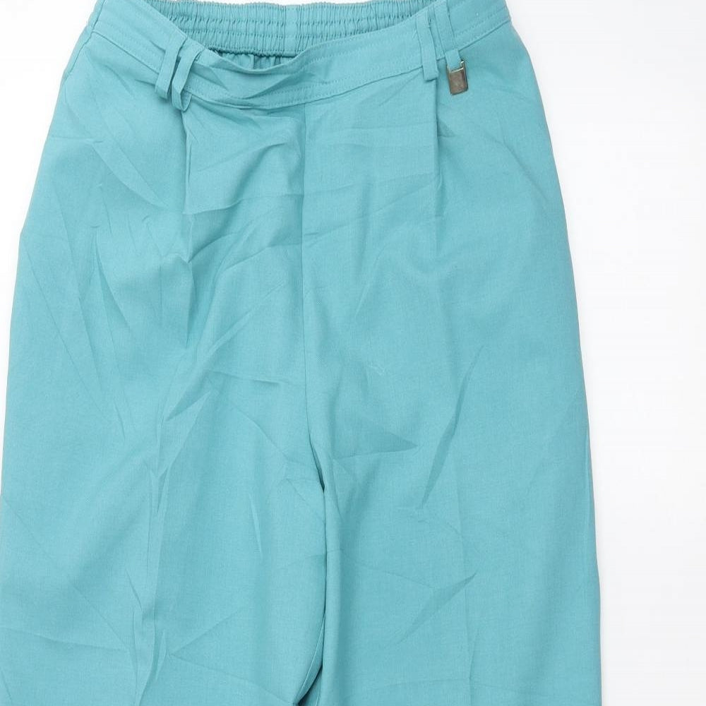 Marks and Spencer Womens Blue   Trousers  Size 10 L26 in