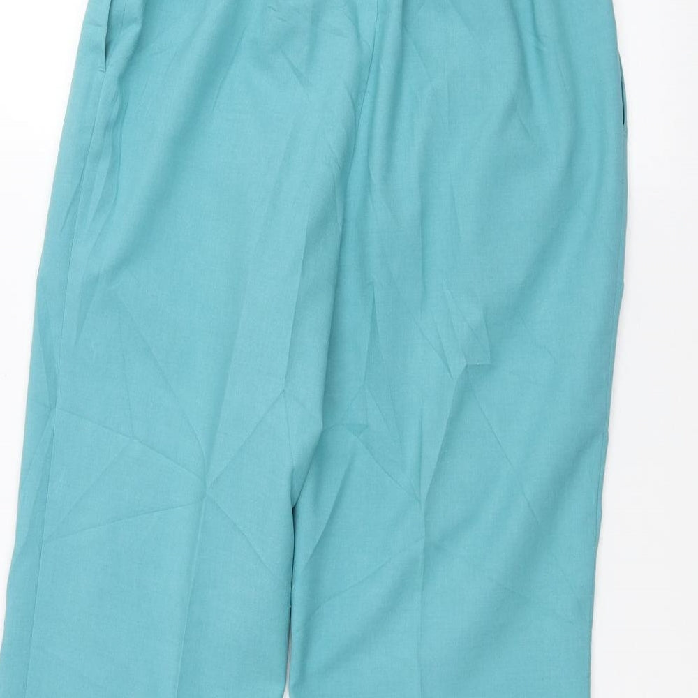Marks and Spencer Womens Blue   Trousers  Size 10 L26 in