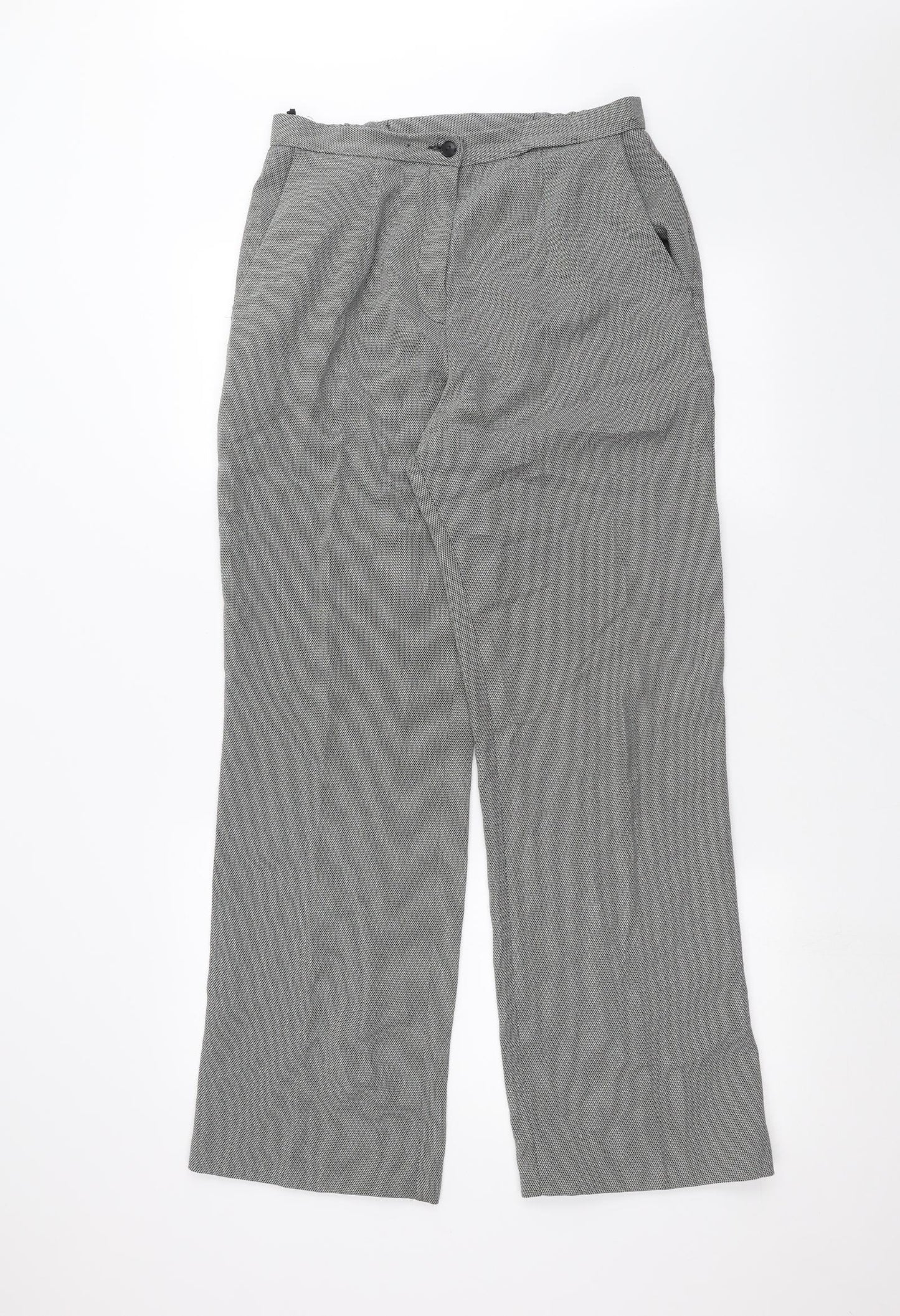 Marks and Spencer Womens Black   Trousers  Size 12 L27 in
