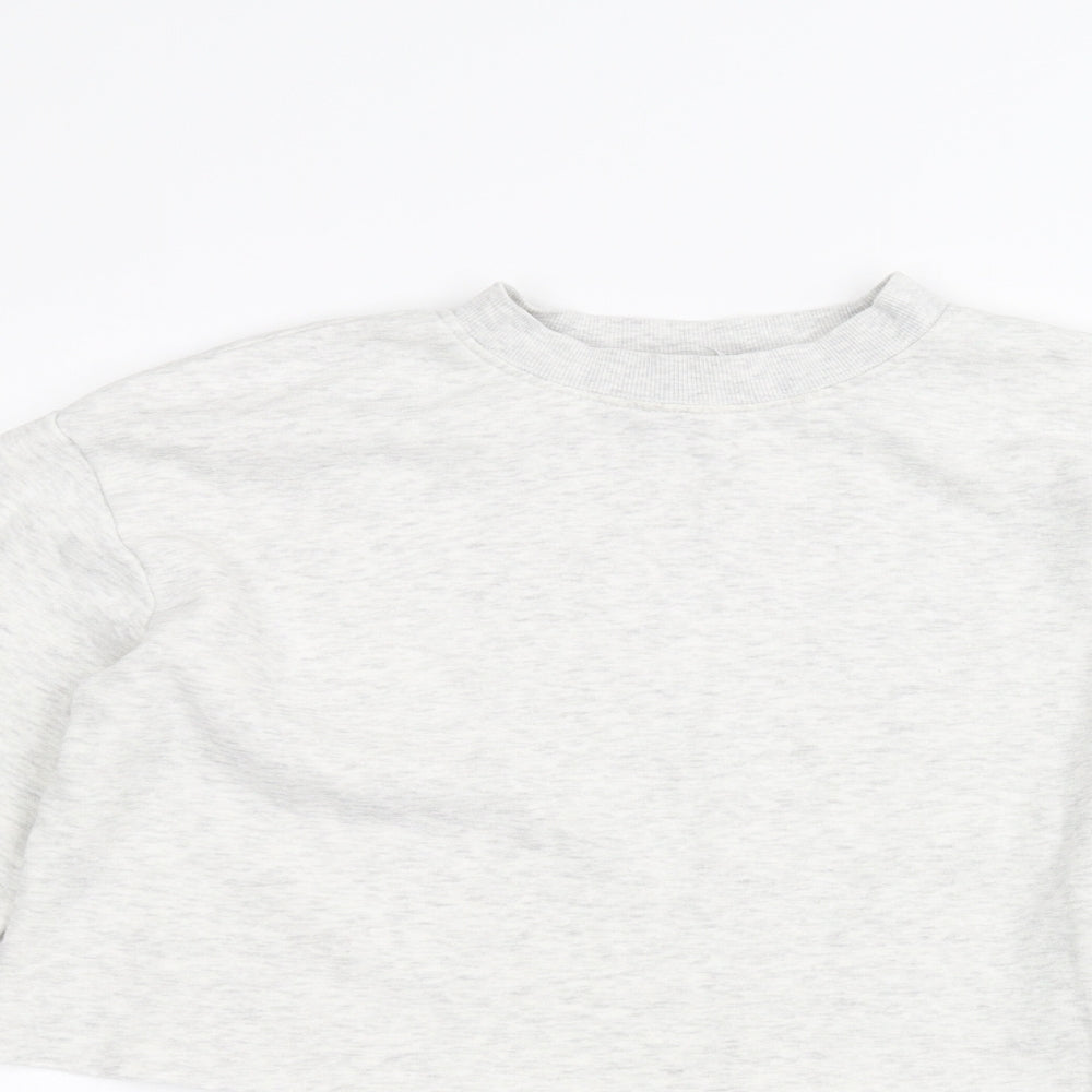 H&M Womens White   Pullover Jumper Size S