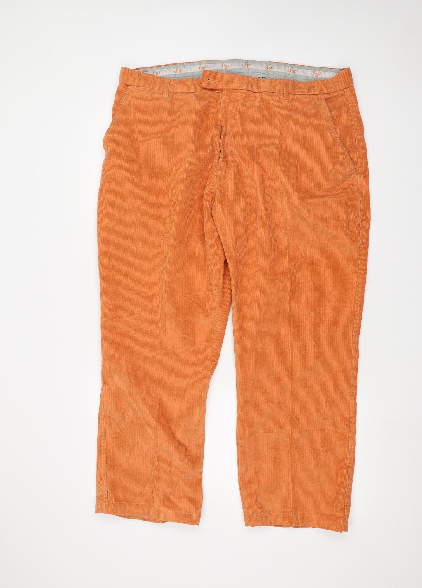 Preworn Womens Orange   Trousers  Size 40 in L26 in