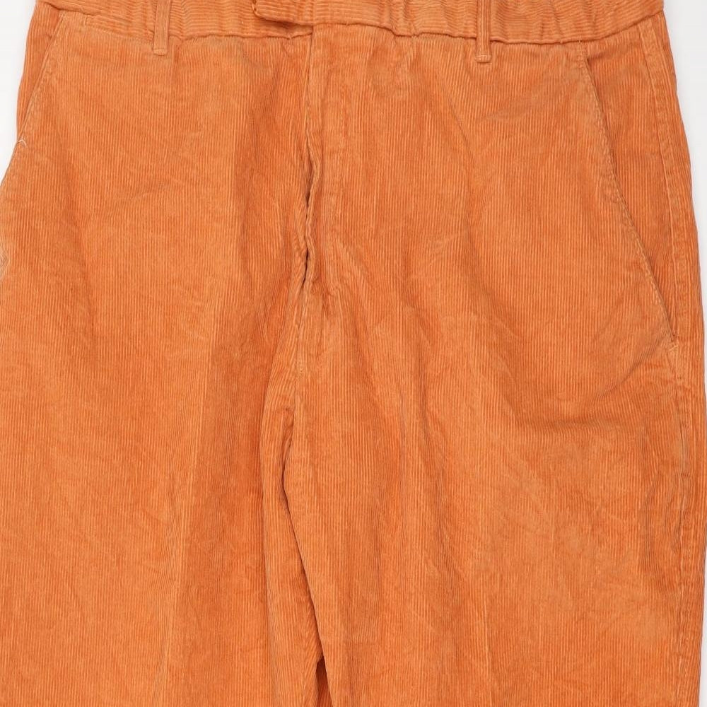 Preworn Womens Orange   Trousers  Size 40 in L26 in
