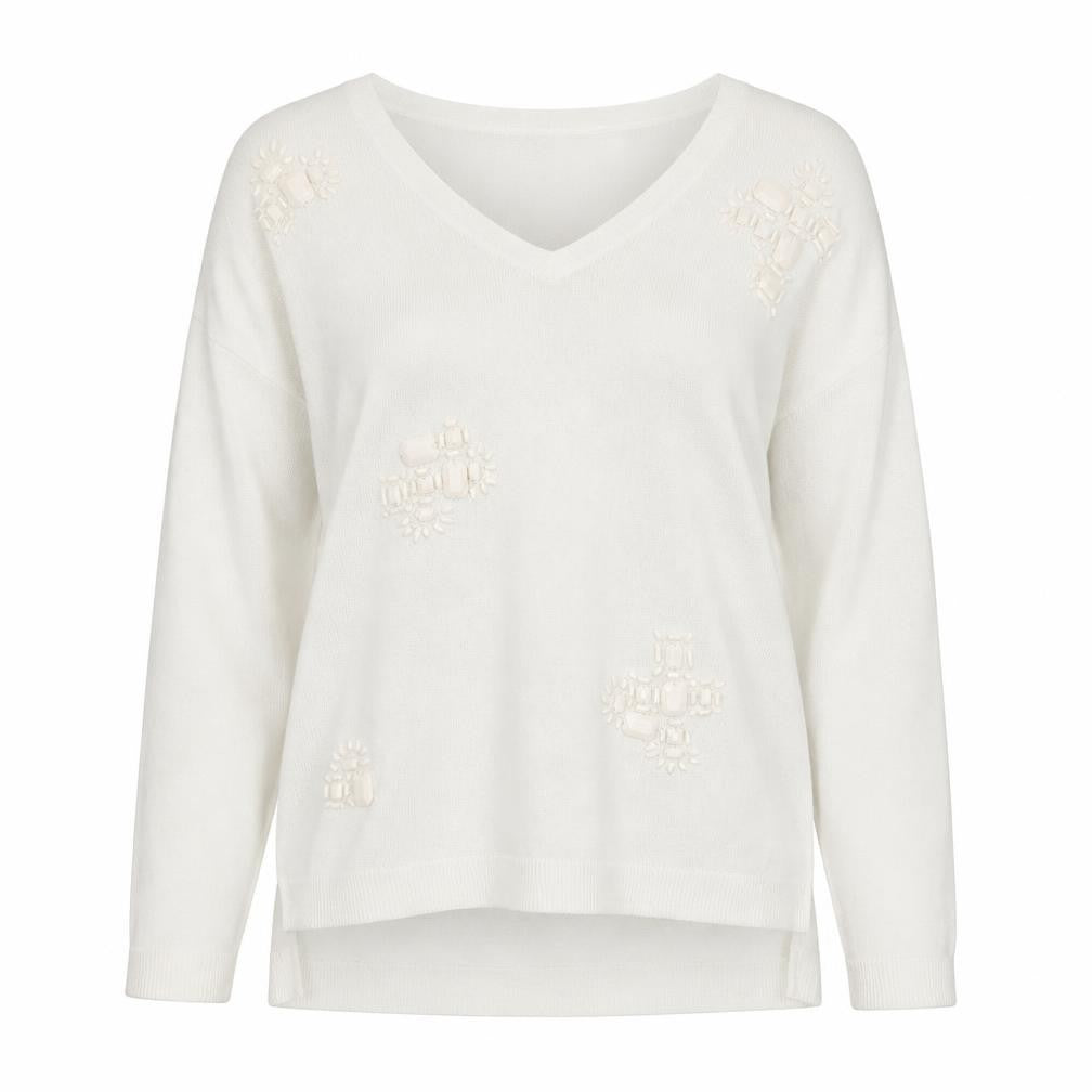 NEXT Womens White   Pullover Jumper Size 8