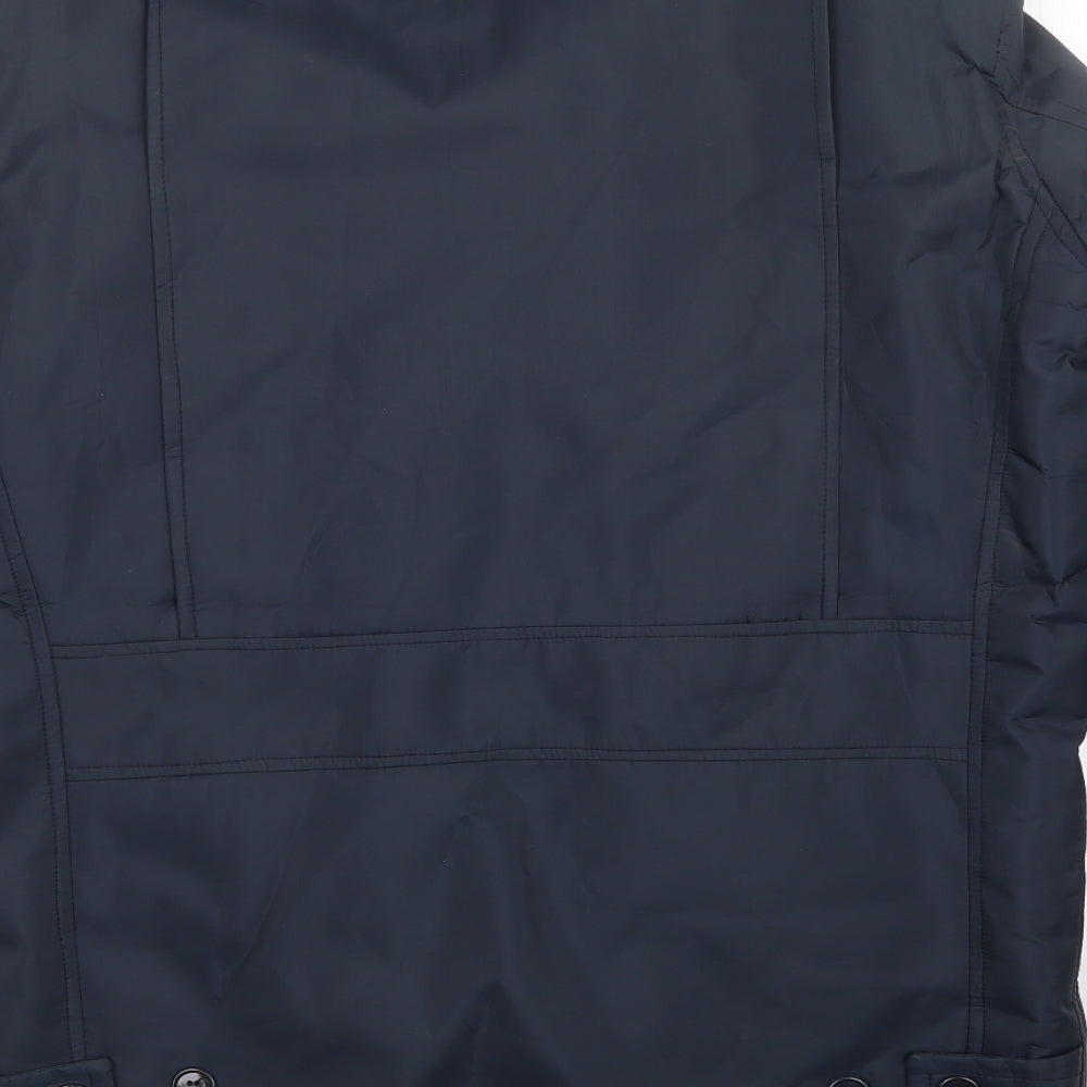 skyways Mens Blue   Rain Coat Coat Size S