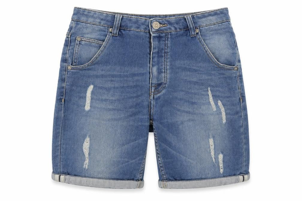 Preworn Womens Blue   Cut-Off Shorts Size S