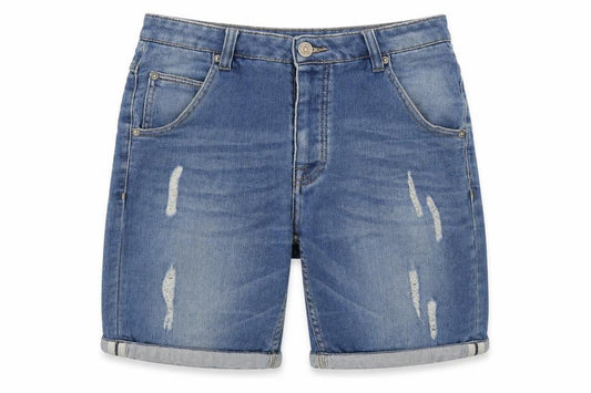 Preworn Womens Blue   Cut-Off Shorts Size S