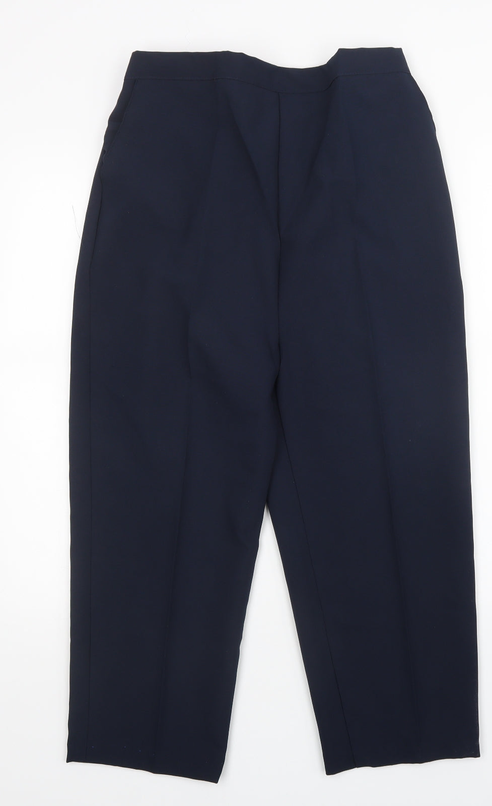 Preworn Womens Blue   Trousers  Size 14 L22 in