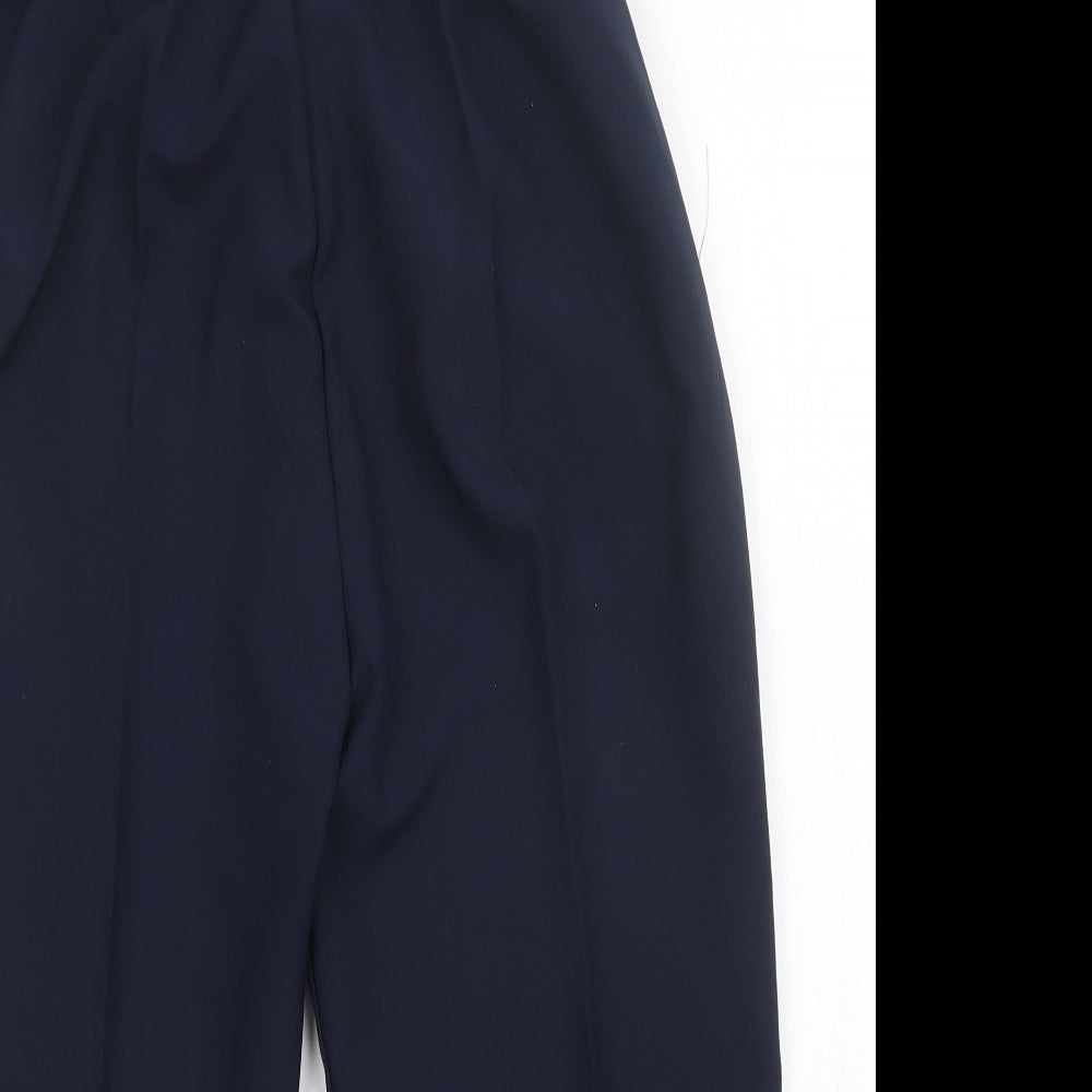 Preworn Womens Blue   Trousers  Size 14 L22 in