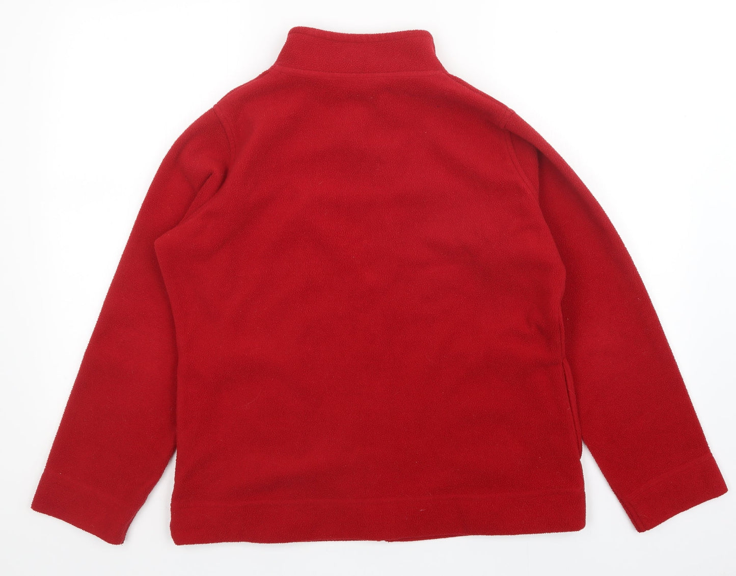 BlE Womens Red   Full Zip Sweatshirt Size M