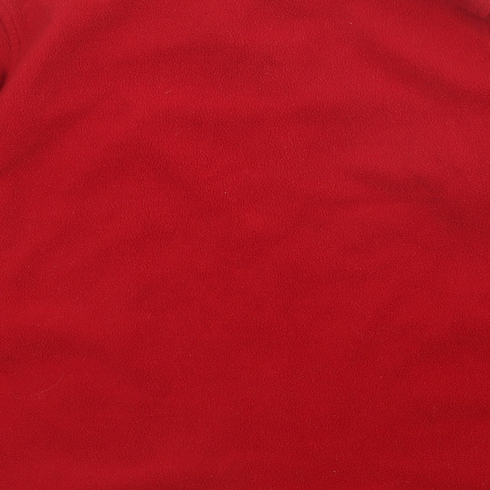 BlE Womens Red   Full Zip Sweatshirt Size M