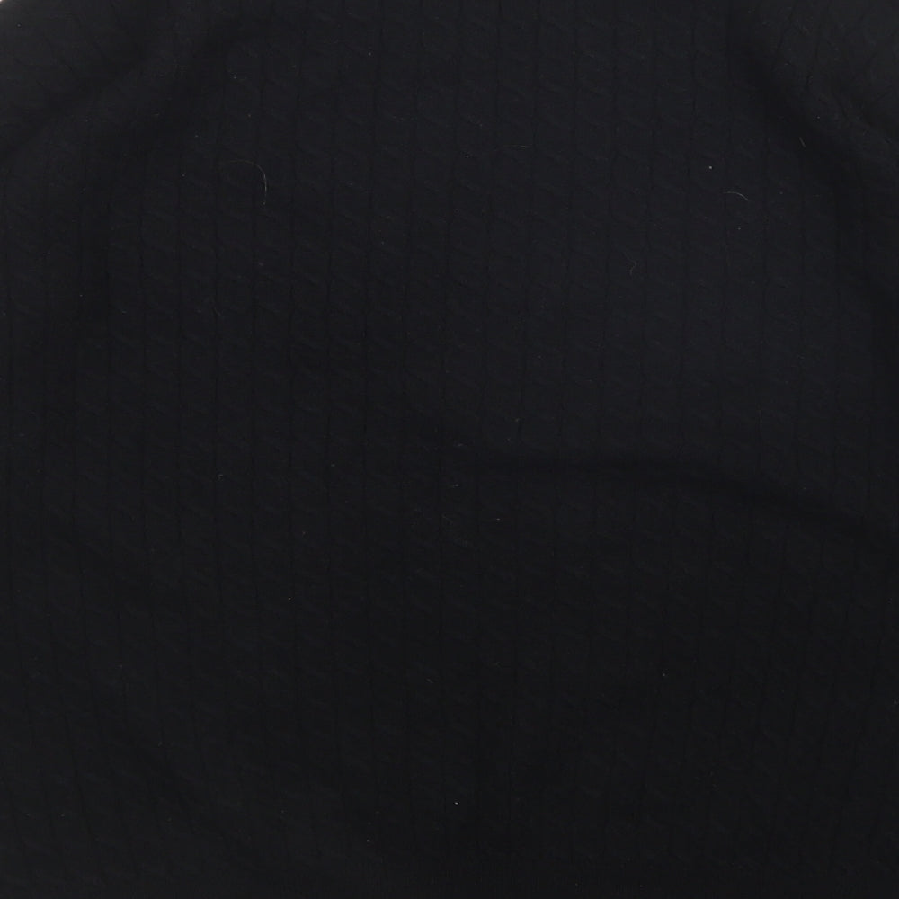 Papaya Womens Black   Pullover Jumper Size 10