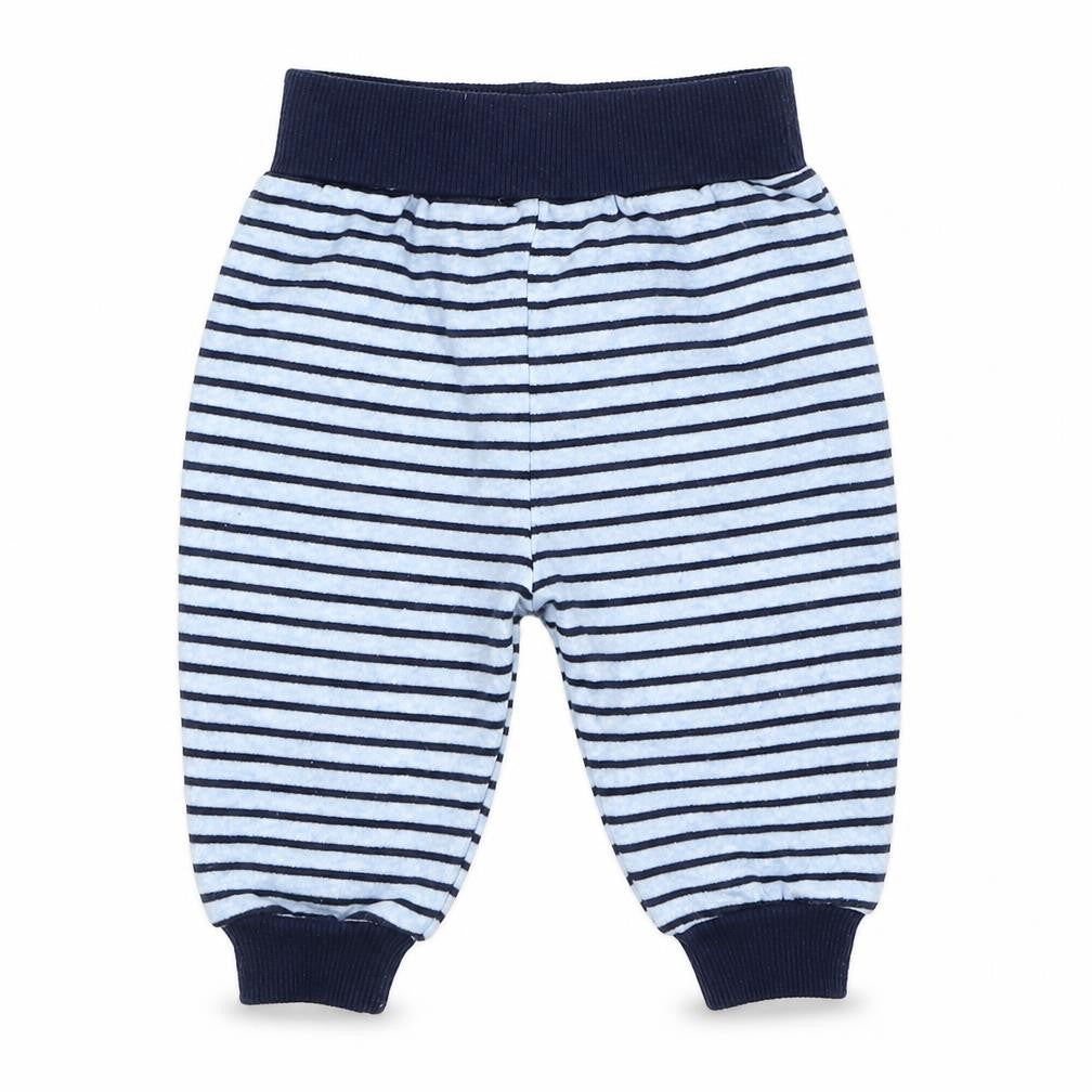 Early Days Boys Blue Striped  Sweatpants Trousers Size 3-6 Months