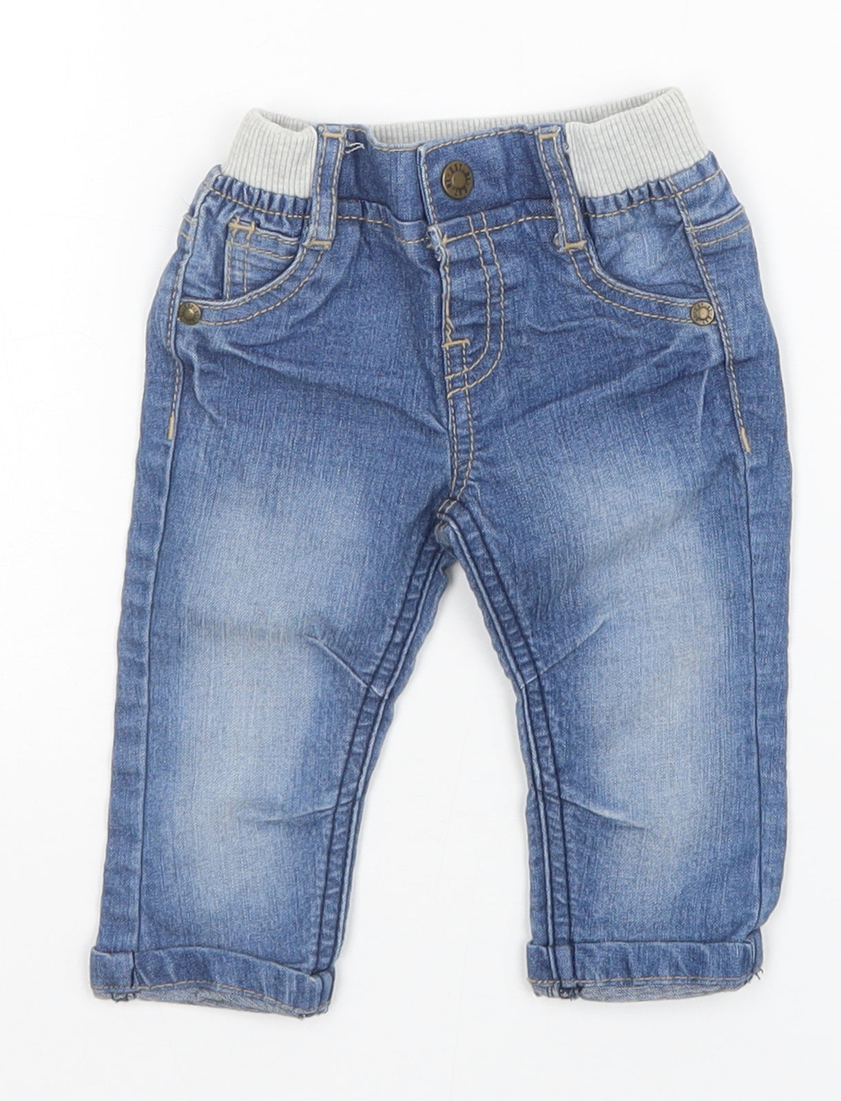 F&F Boys Blue    Jeans Size 3-6 Months