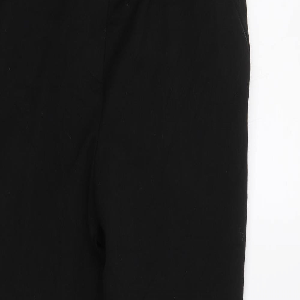M&S Womens Black   Dress Pants Trousers Size 14 L27 in