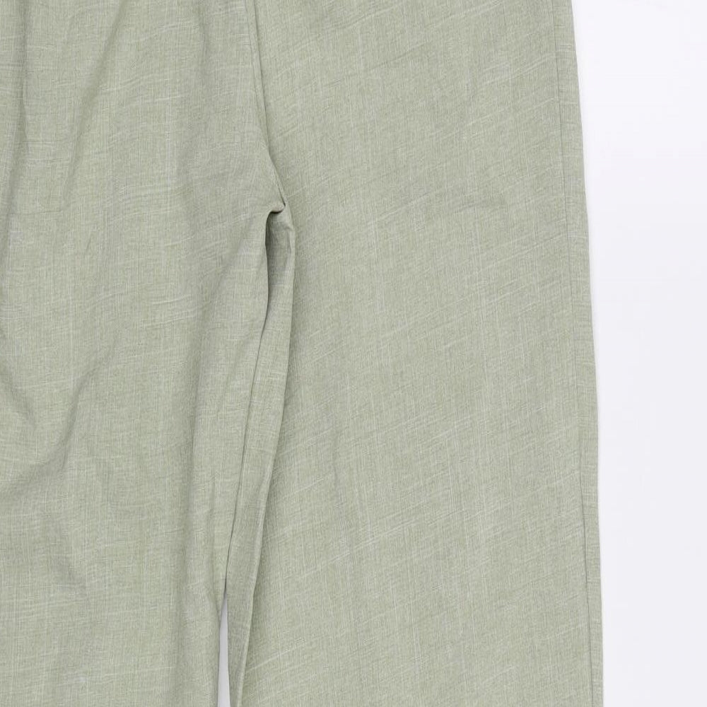 Preworn Womens Green   Trousers  Size 12 L27 in - Elastic Waist Band