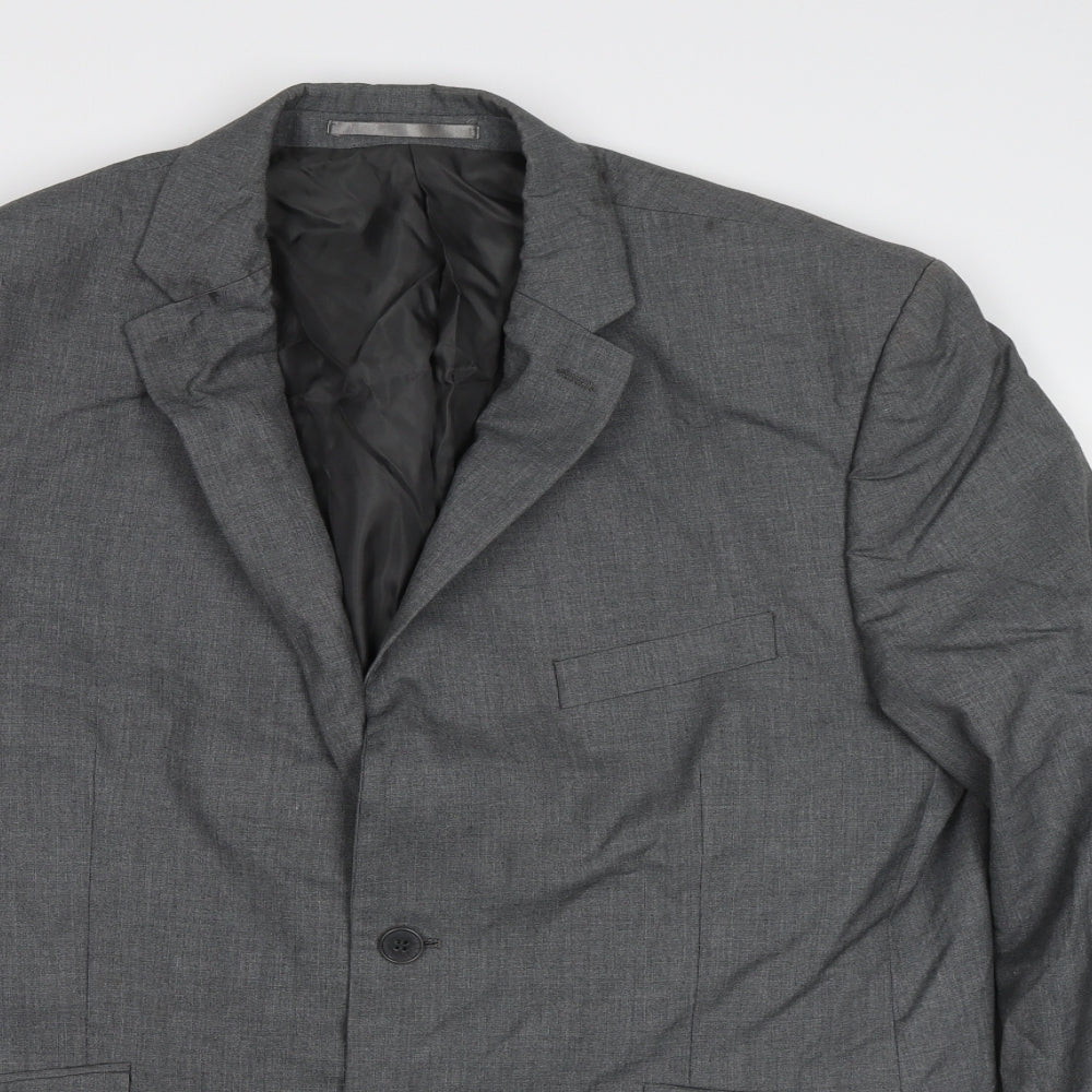 Ocassions Mens Grey   Jacket Blazer Size 44