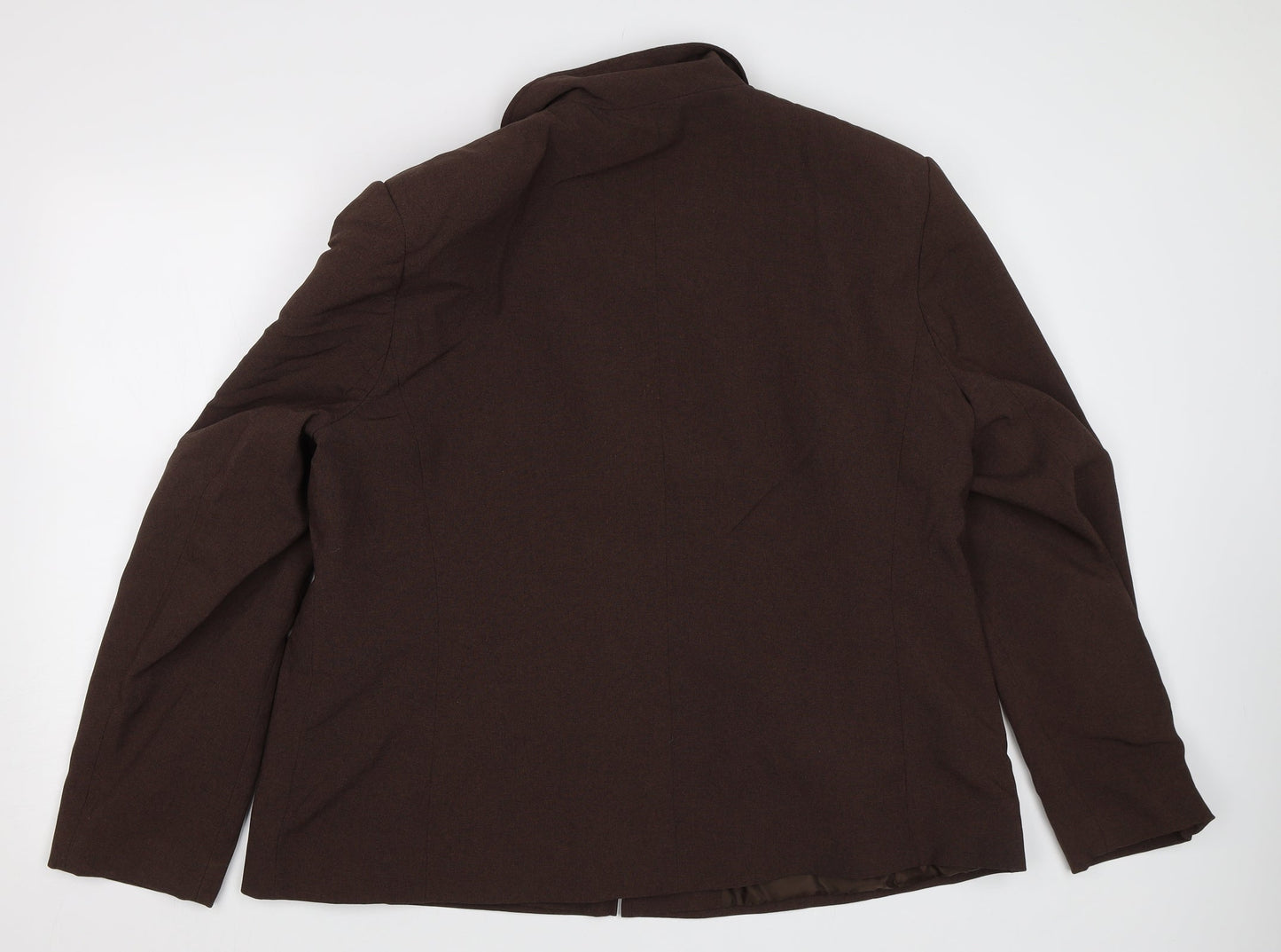 Bonmarché Womens Brown   Overcoat Coat Size 20