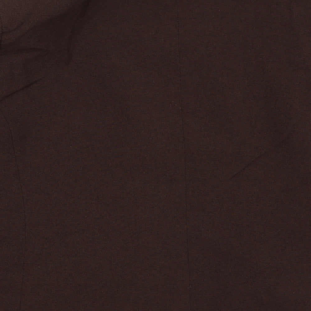 Bonmarché Womens Brown   Overcoat Coat Size 20