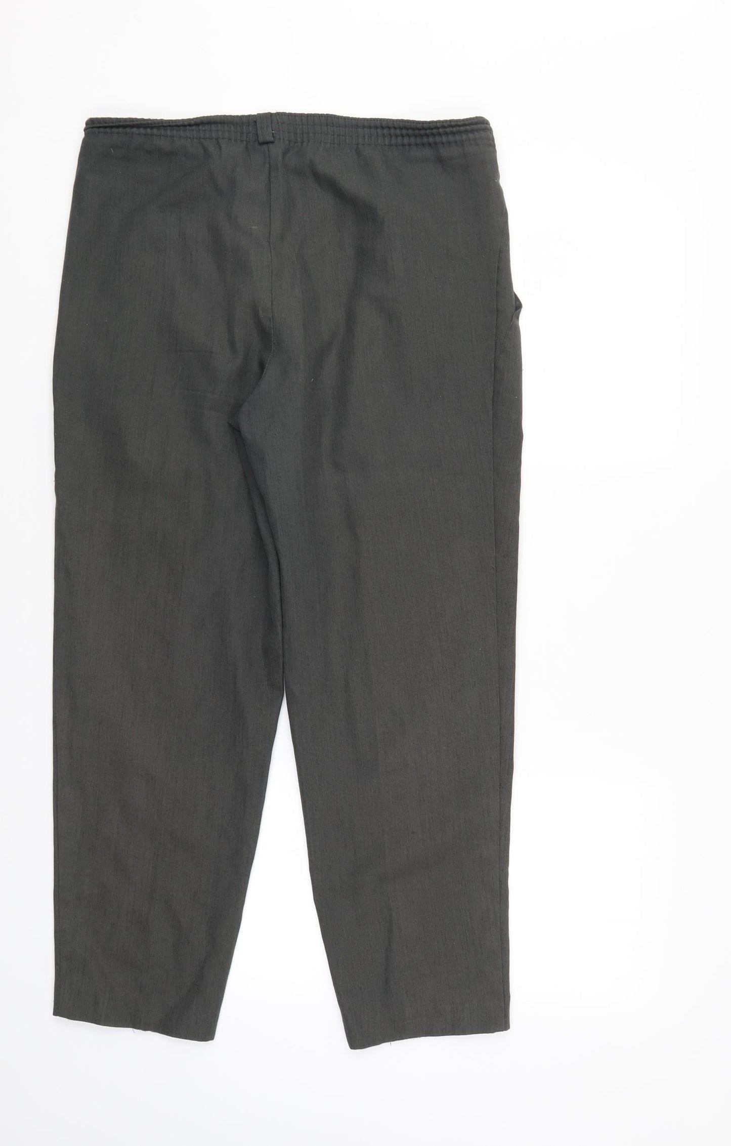 Marks and Spencer Womens Grey   Trousers  Size 10 L27 in