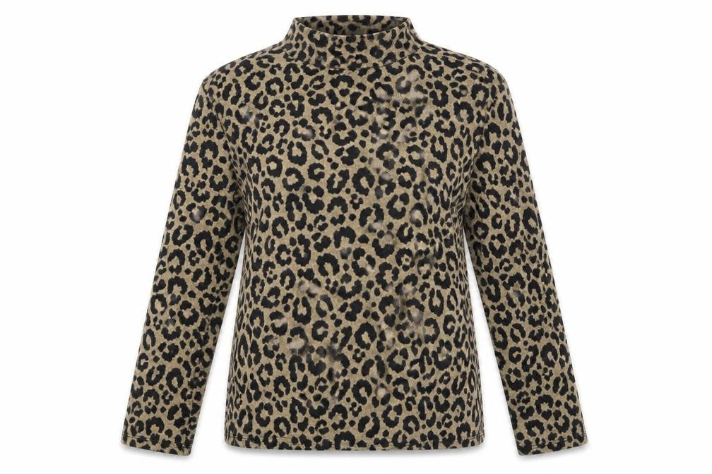 M&S Womens Multicoloured Animal Print  Pullover Jumper Size 10