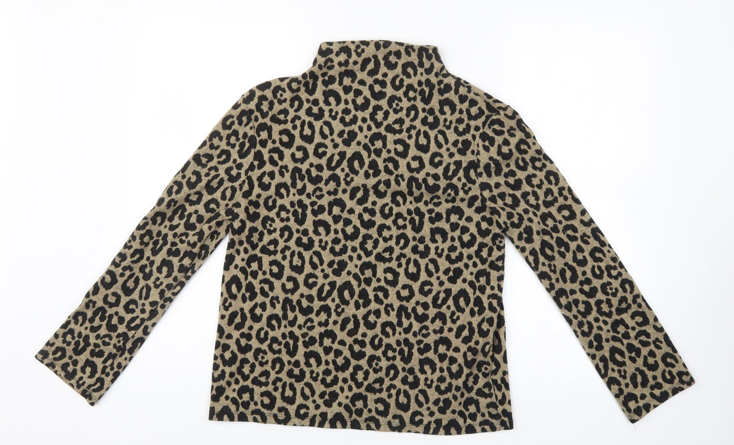 M&S Womens Multicoloured Animal Print  Pullover Jumper Size 10