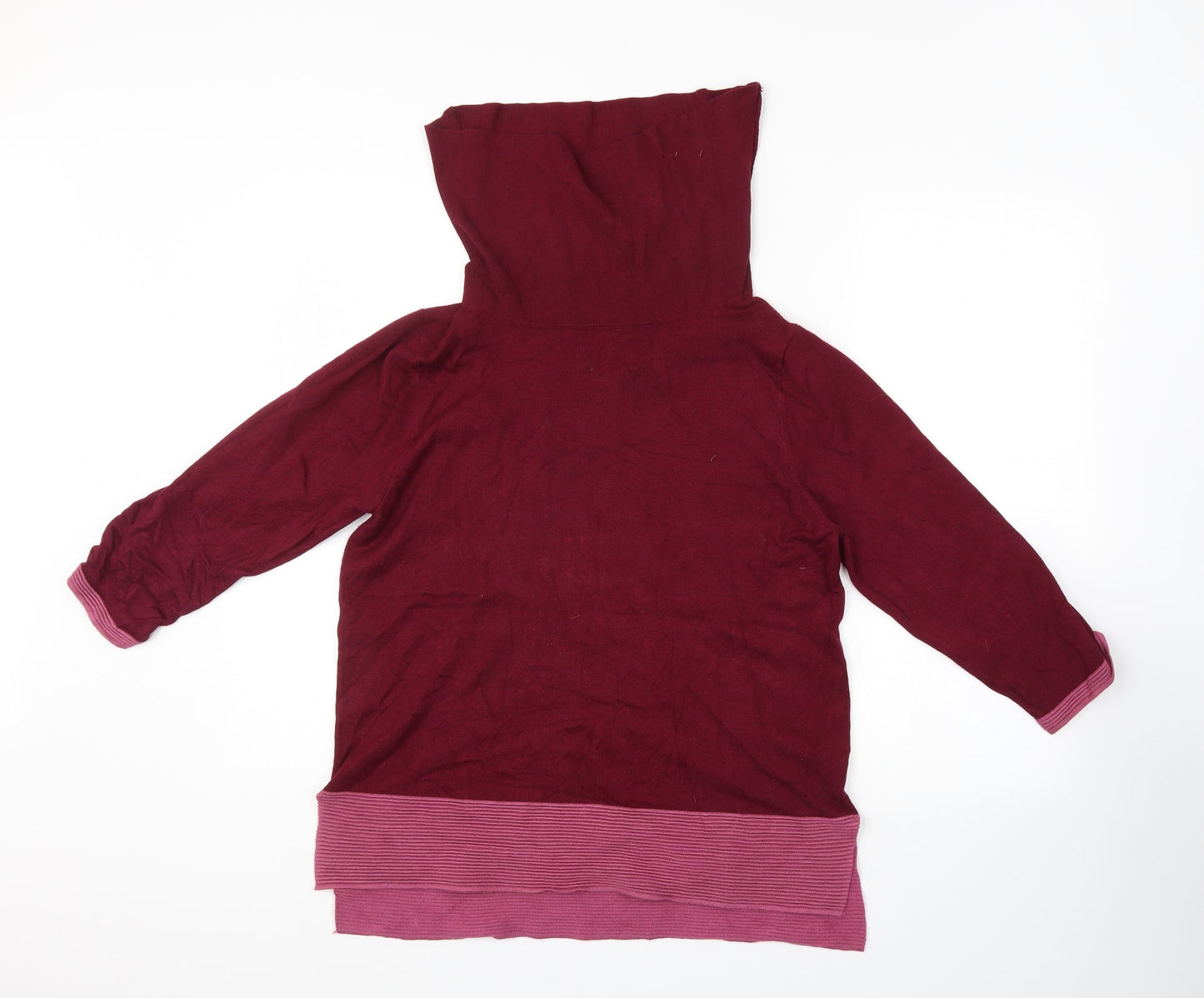 Mitzy Womens Purple   Pullover Jumper Size M