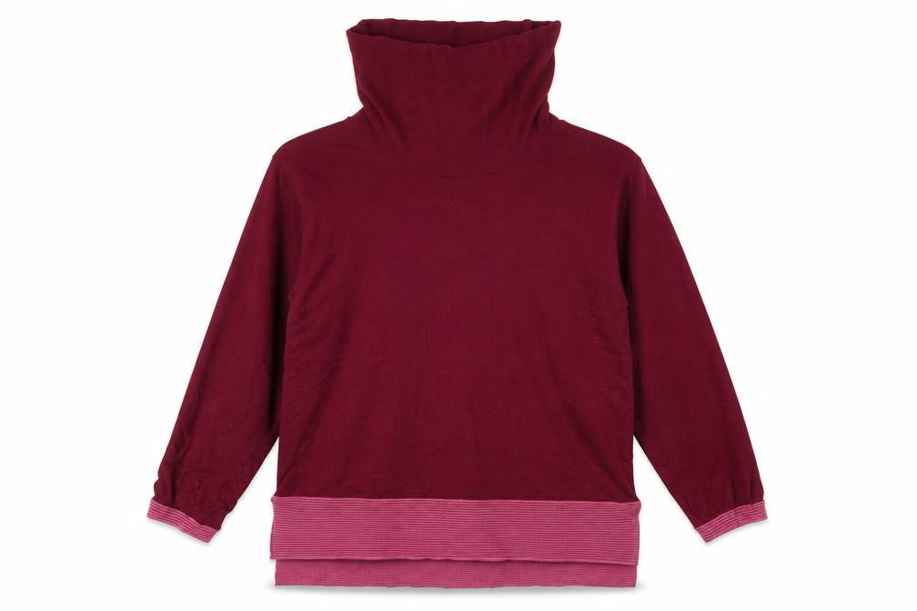 Mitzy Womens Purple   Pullover Jumper Size M