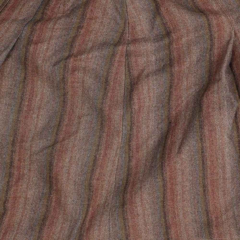 Preworn Womens Multicoloured  Tweed Pleated Skirt Size 14