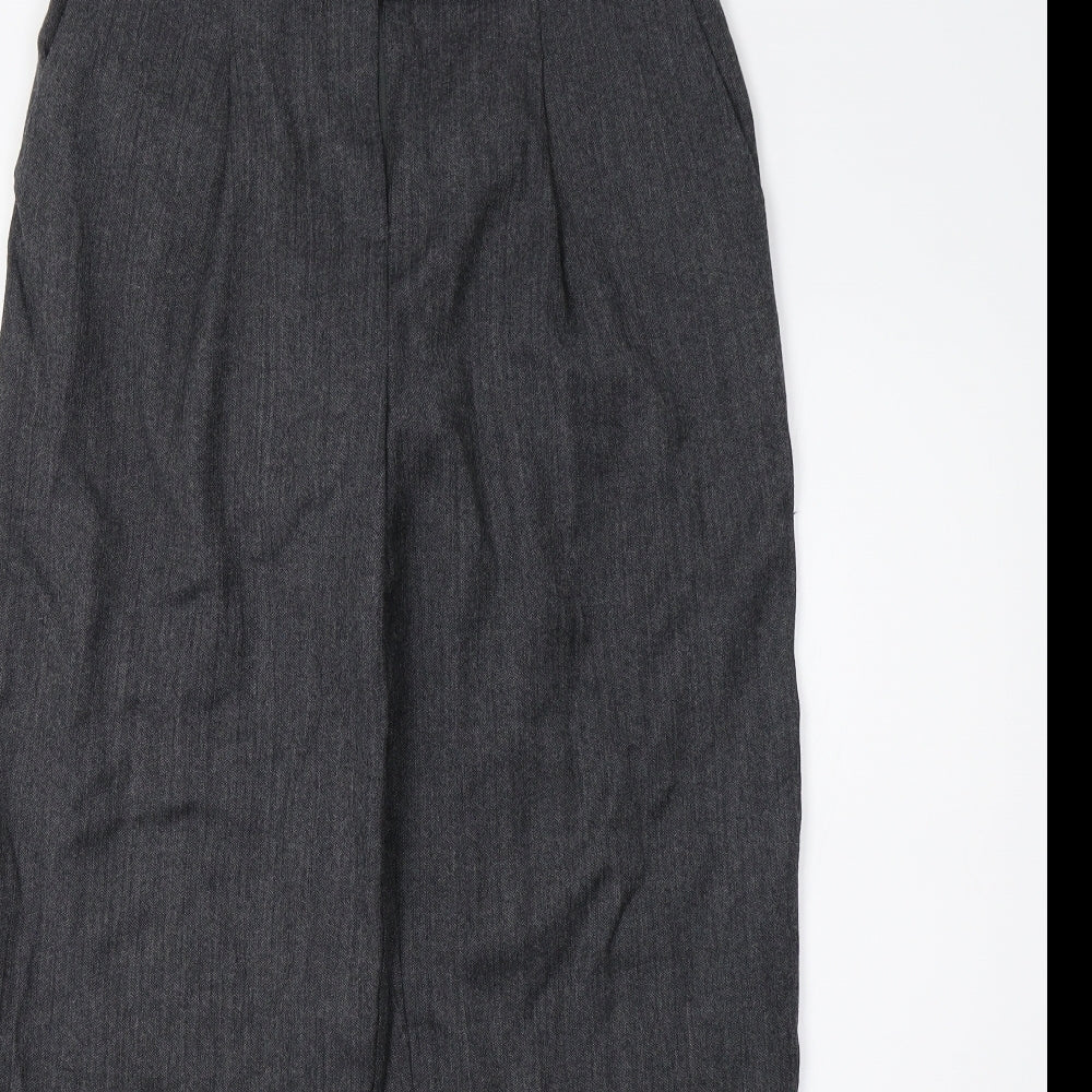 Per Una Womens Grey   Trousers  Size 10 L26 in