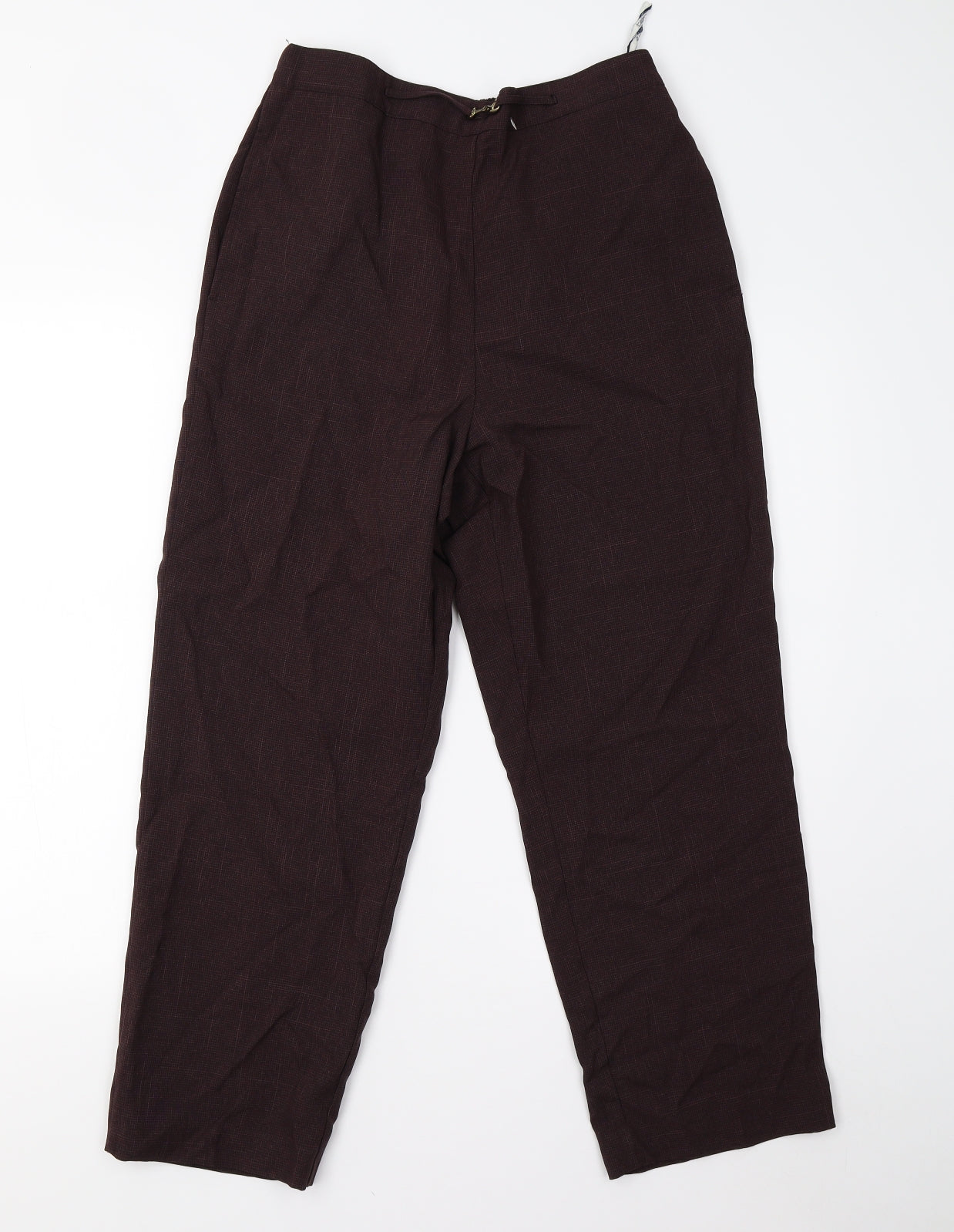 BHS Womens Brown   Trousers  Size 12 L25 in