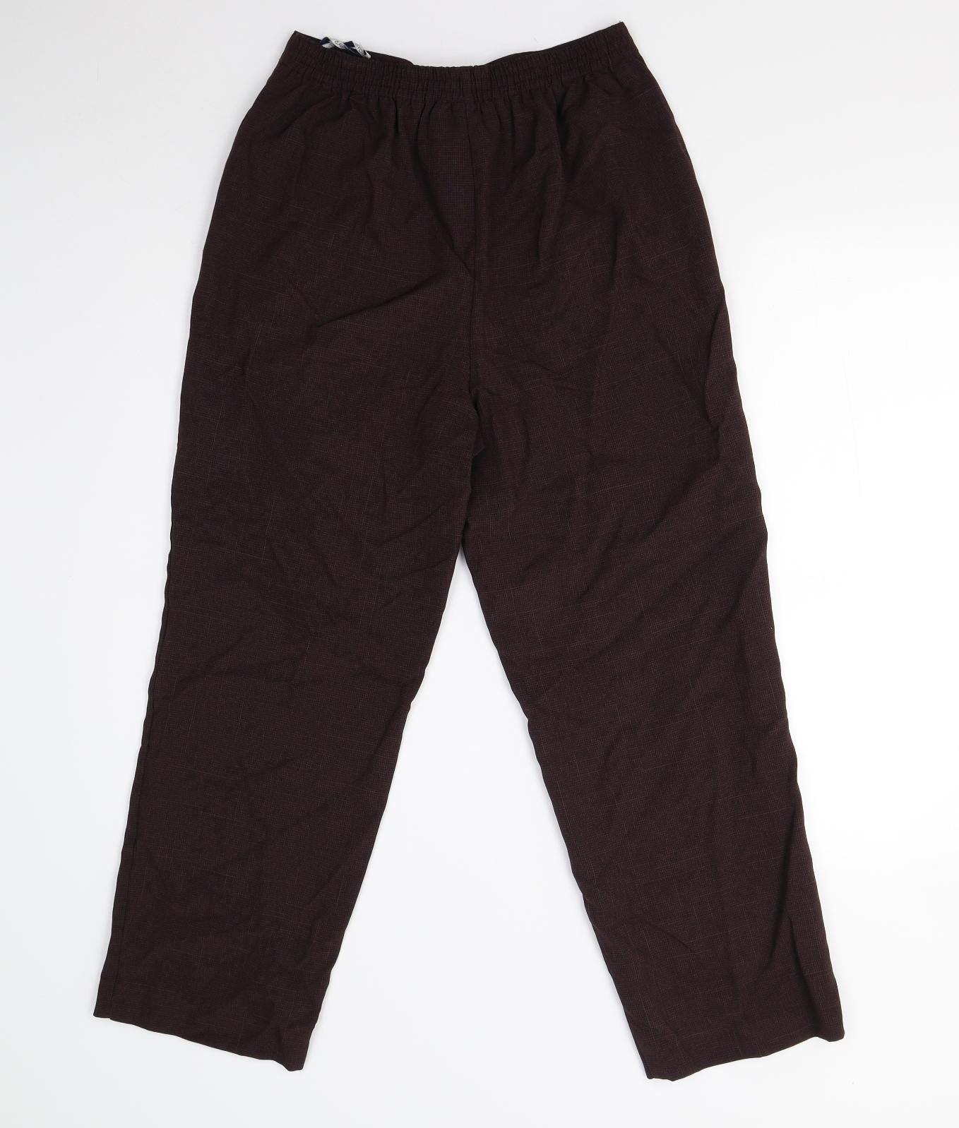 BHS Womens Brown   Trousers  Size 12 L25 in