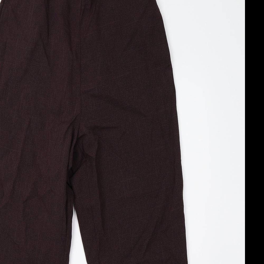 BHS Womens Brown   Trousers  Size 12 L25 in